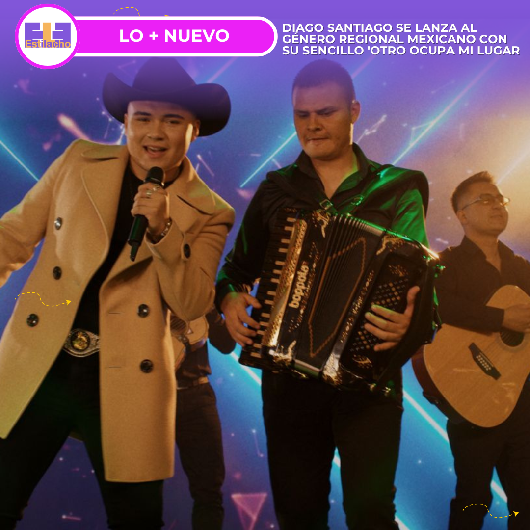 Diago Santiago se lanza al género regional mexicano con su sencillo ‘Otro Ocupa Mi Lugar’